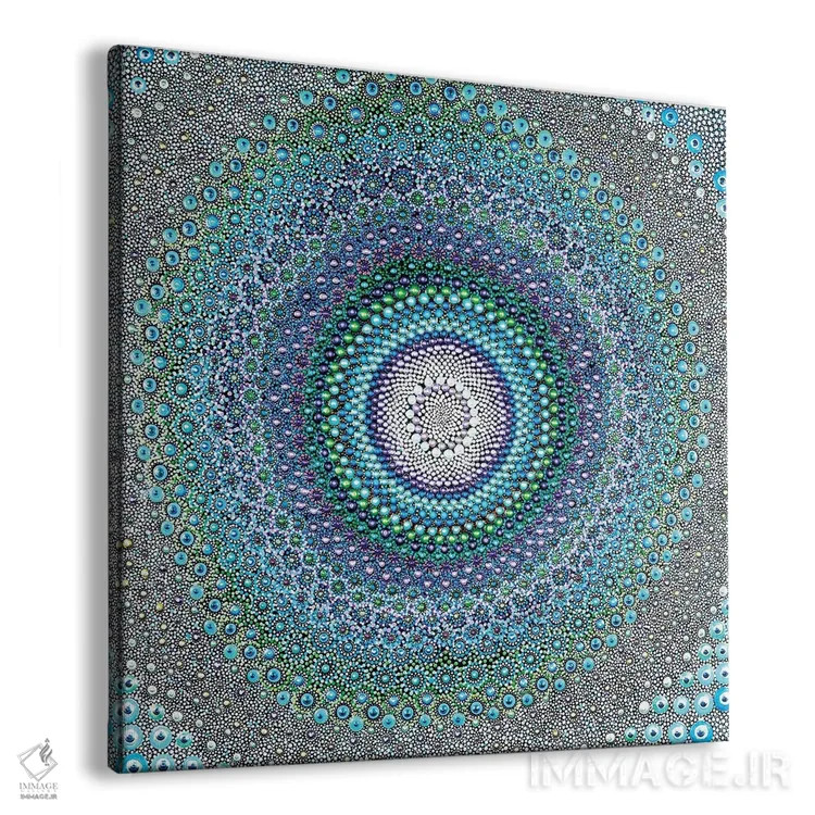 تابلو ذن (آرامش شرقی) اثر امی داینر - نمای پرسپکتیو محصول