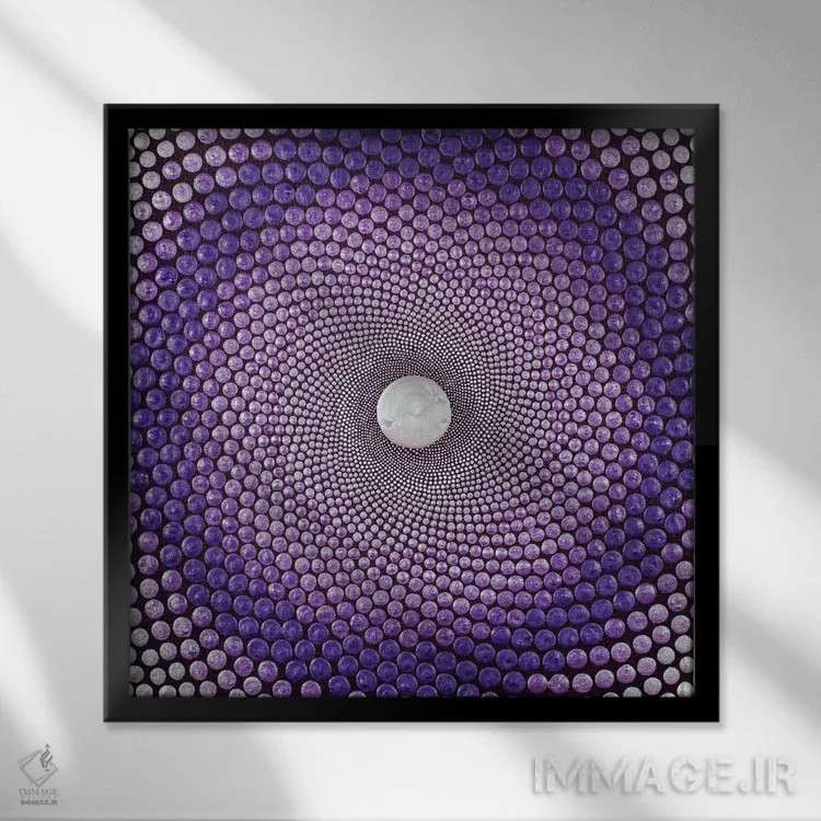 تابلو دروازه I اثر امی داینر - نمای قابدار مشکی