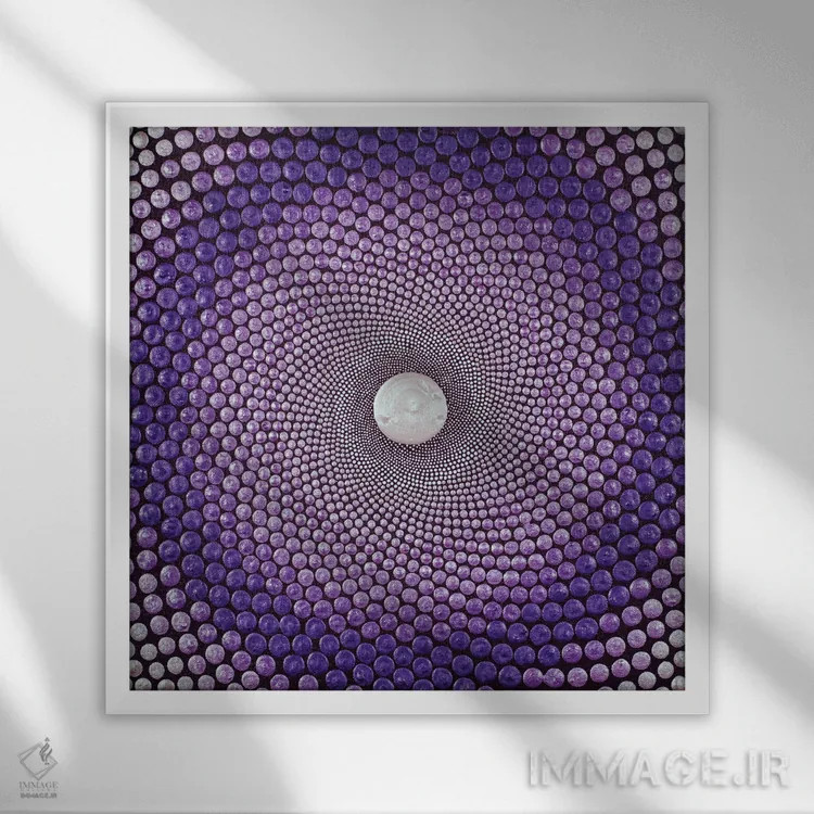 تابلو دروازه I اثر امی داینر - نمای قابدار سفید