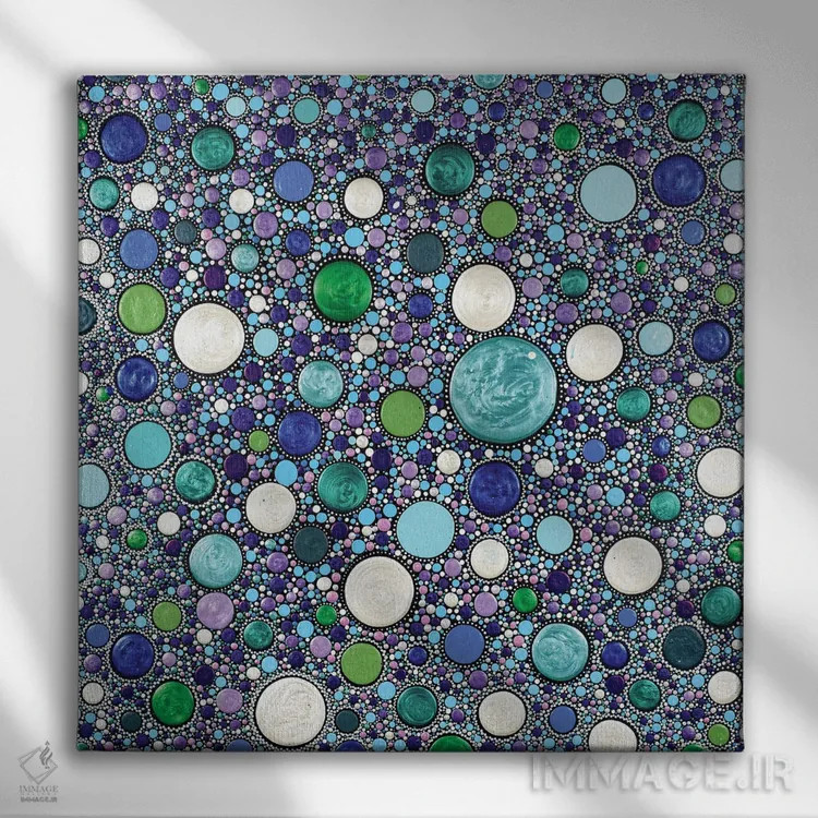 تابلو ذن کوهستانی اثر امی داینر - نمای روبهرو روی دیوار