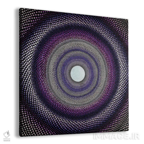تابلو تونل بنفش اثر امی داینر - نمای پرسپکتیو محصول