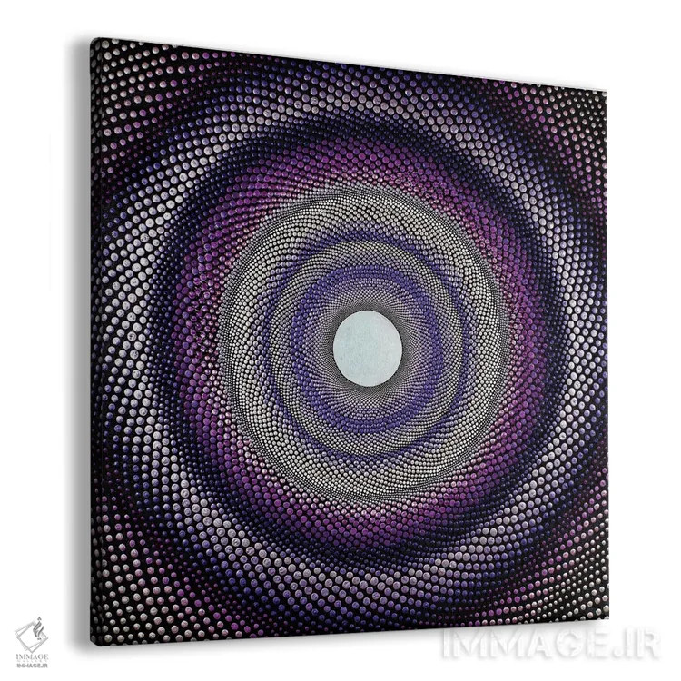 تابلو تونل بنفش اثر امی داینر - نمای پرسپکتیو محصول