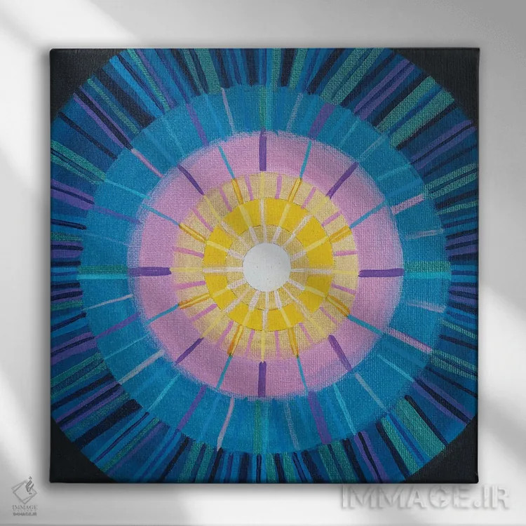 تابلو قدردانی اثر امی داینر - نمای روبهرو روی دیوار