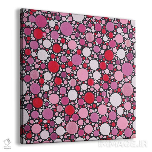 تابلو بهشت صورتی اثر امی داینر - نمای پرسپکتیو محصول