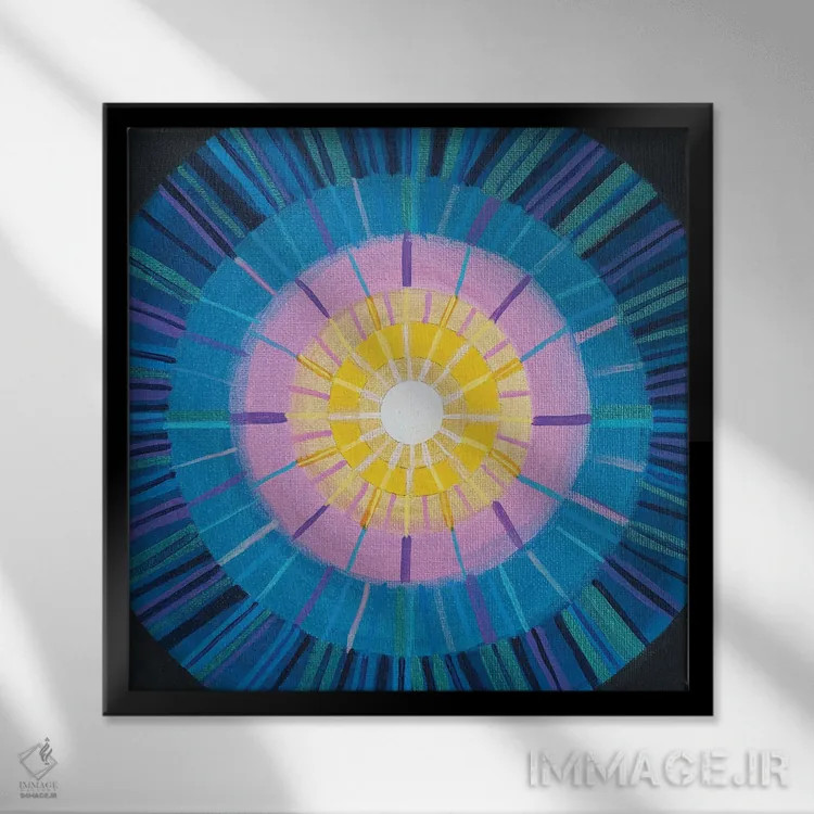 تابلو قدردانی اثر امی داینر - نمای قابدار مشکی