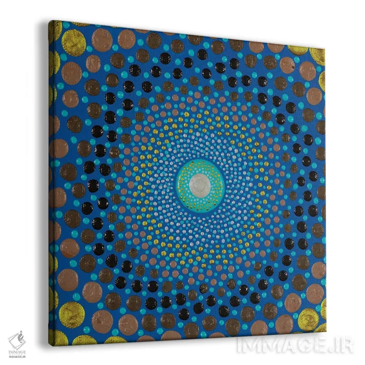 تابلو پرتوهای درخشان اثر امی داینر - نمای پرسپکتیو محصول