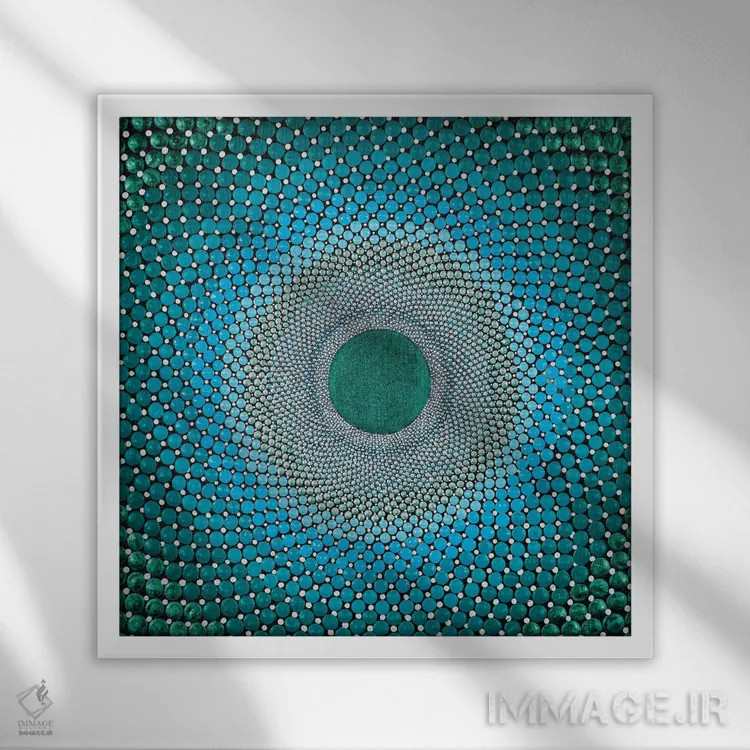 تابلو دروازه II اثر امی داینر - نمای قابدار سفید