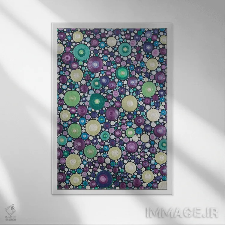 تابلو حجم/صدا (بسته به تصویر) اثر امی داینر - نمای قابدار سفید