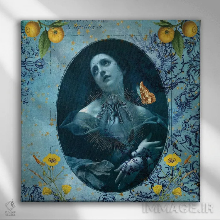 تابلو ۳۲ طعم اثر امی سالمونه - نمای روبهرو روی دیوار