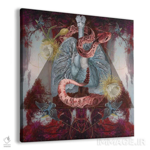 تابلو درخت کاکتوس اثر امی سالمونه - نمای پرسپکتیو محصول