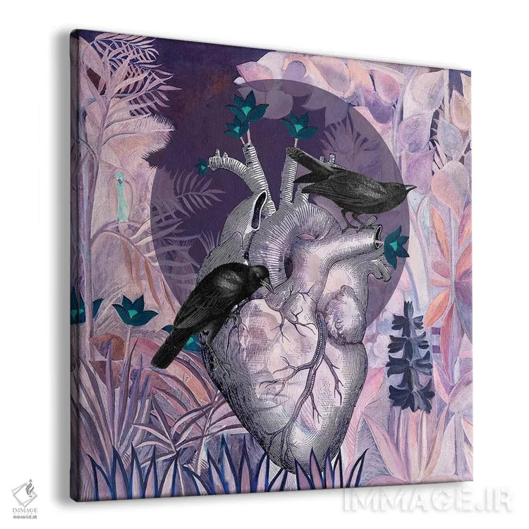 تابلو امید، چیزی با پر است (الهام از شعر) اثر امی سالمونه - نمای پرسپکتیو محصول