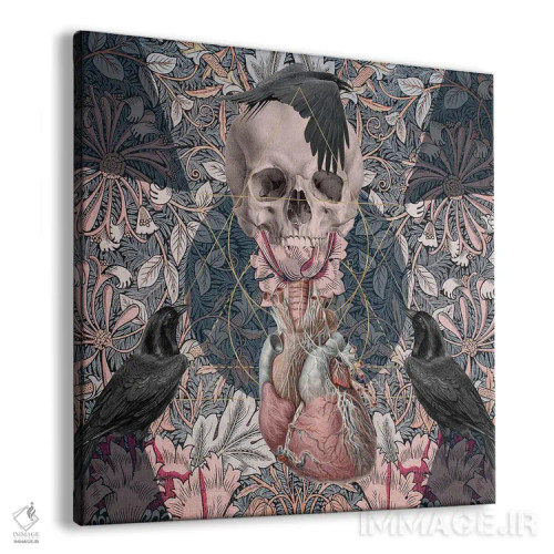 تابلو یک ناملایمتی (اصطلاحاً: دستهای کلاغ) اثر امی سالمونه - نمای پرسپکتیو محصول