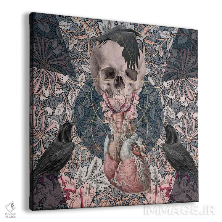 تابلو یک ناملایمتی (اصطلاحاً: دستهای کلاغ) اثر امی سالمونه - نمای پرسپکتیو محصول