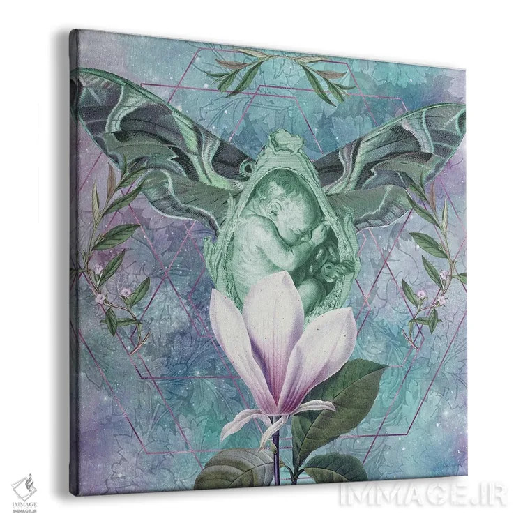 تابلو دردهای زایمان اثر امی سالمونه - نمای پرسپکتیو محصول