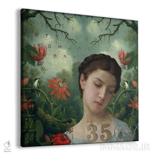 تابلو سرود برای پلات (اشاره به سیلویا پلات) اثر امی سالمونه - نمای پرسپکتیو محصول