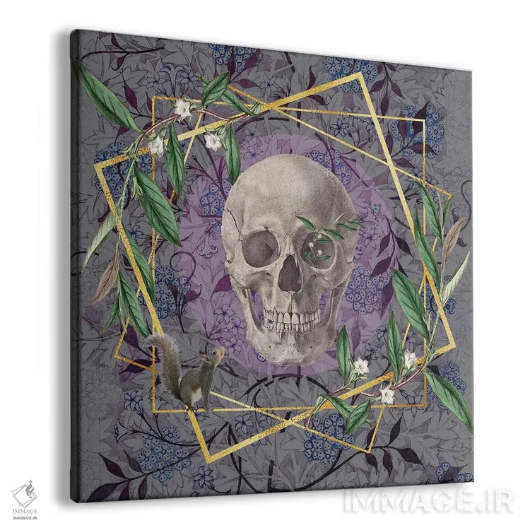 تابلو باران بنفش (اشاره به آهنگ) اثر امی سالمونه - نمای پرسپکتیو محصول