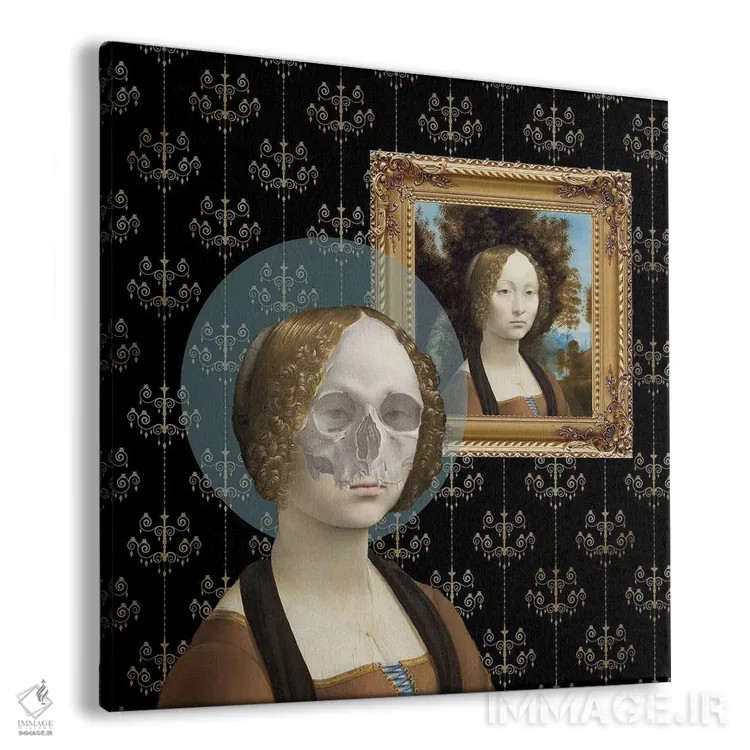 تابلو طلایی بمان اثر امی سالمونه - نمای پرسپکتیو محصول