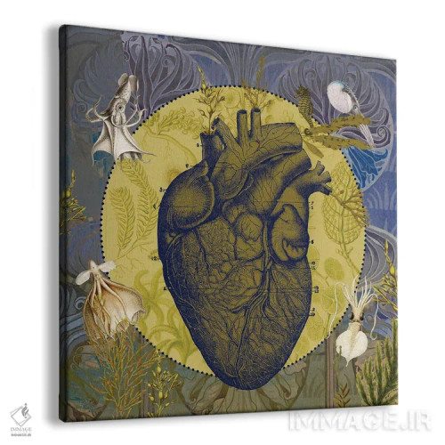 تابلو قلب دریا اثر امی سالمونه - نمای پرسپکتیو محصول