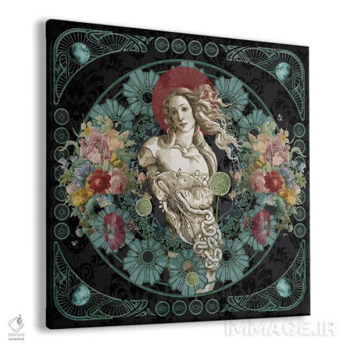 تابلو روشنبینی خاموش اثر امی سالمونه - نمای پرسپکتیو محصول