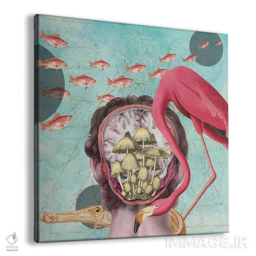 تابلو خواب راحت اثر امی سالمونه - نمای پرسپکتیو محصول