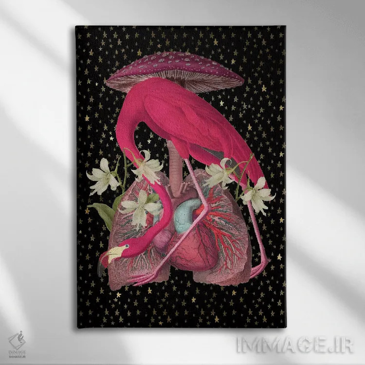 تابلو آلیس کجاست اثر امی سالمونه - نمای روبهرو روی دیوار