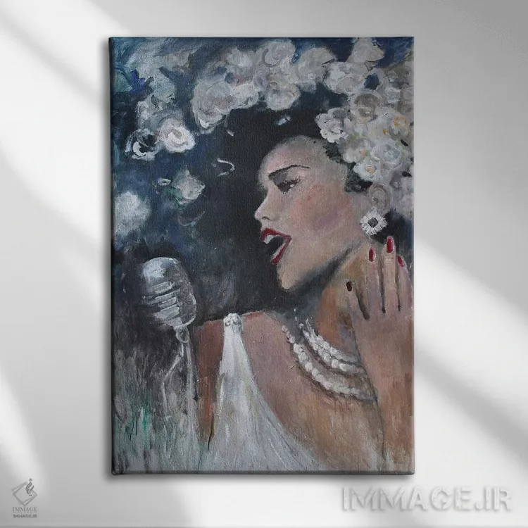 تابلو برایم بخوان اثر الین استیونز - نمای روبهرو روی دیوار