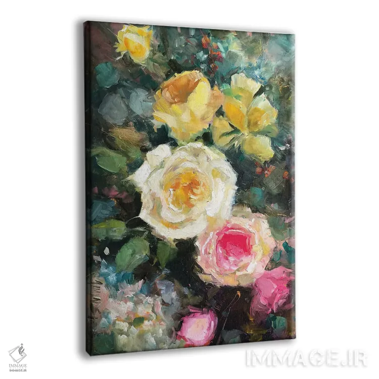 تابلو طبیعت بیجان چهار اثر الین استیونز - نمای پرسپکتیو محصول