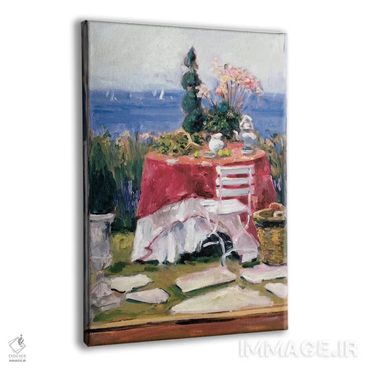 تابلو پذیرایی با صبحانه دو اثر الین استیونز - نمای پرسپکتیو محصول