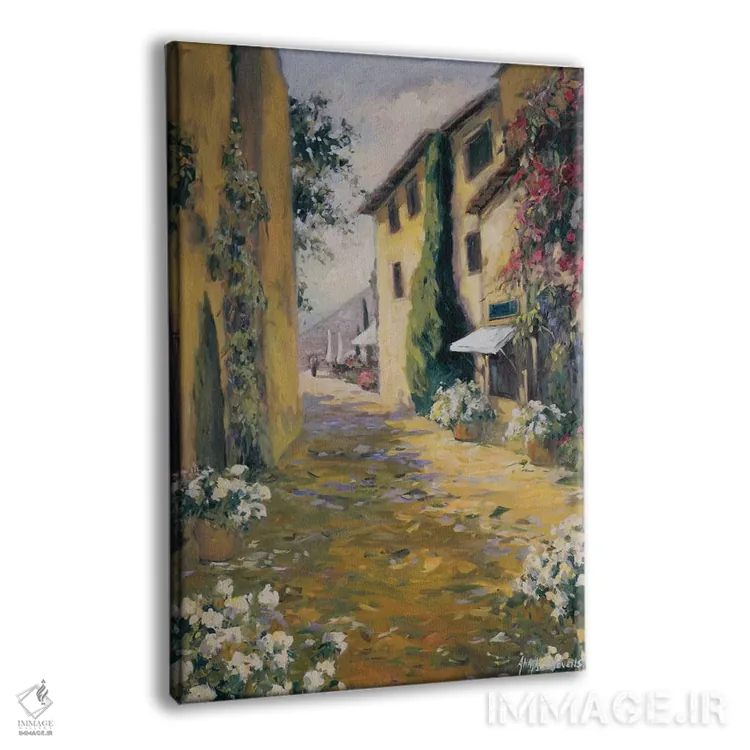 تابلو ویلا نورانی یک اثر الین استیونز - نمای پرسپکتیو محصول