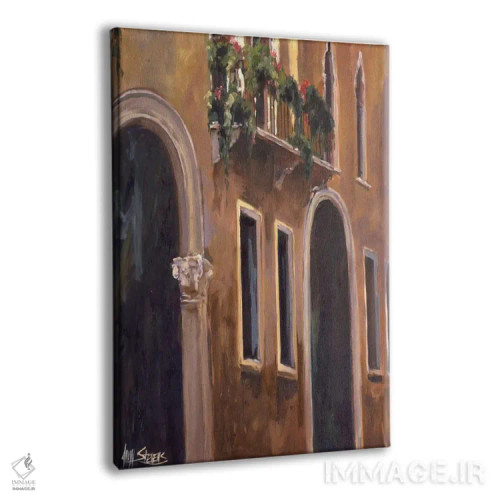 تابلو پنجرههای ونیز اثر الین استیونز - نمای پرسپکتیو محصول