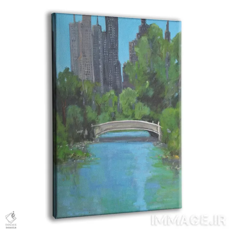 تابلو پارک شهر اثر الین استیونز - نمای پرسپکتیو محصول
