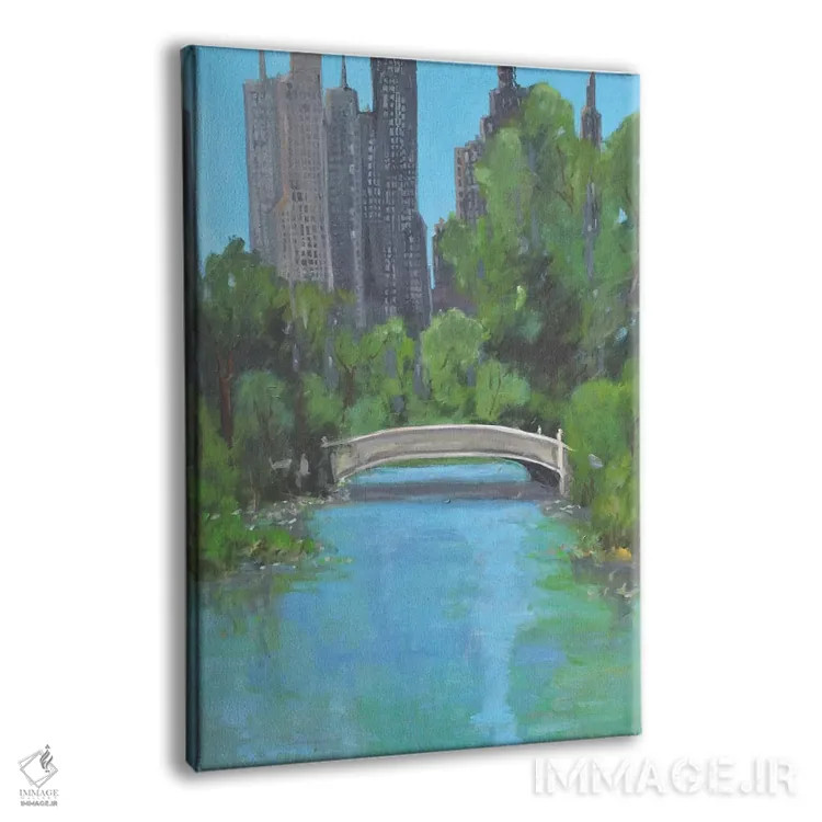 تابلو پارک شهر اثر الین استیونز - نمای پرسپکتیو محصول