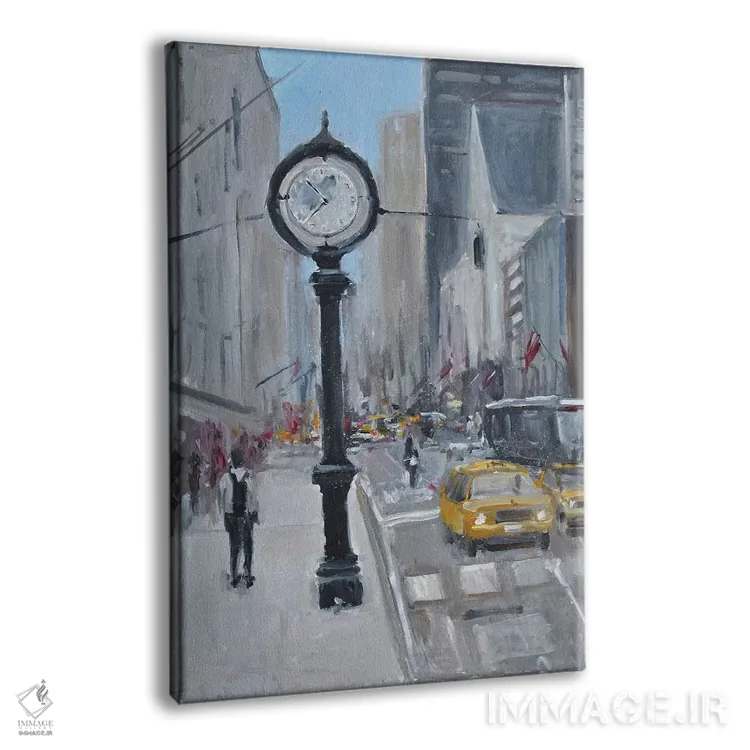 تابلو خیابانهای شهر اثر الین استیونز - نمای پرسپکتیو محصول