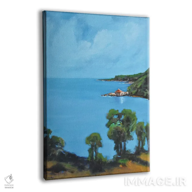 تابلو خلیج من اثر الین استیونز - نمای پرسپکتیو محصول