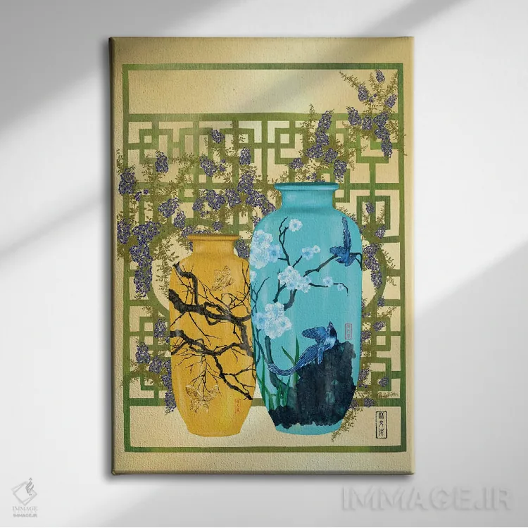 تابلو همه چیزهای زیبا اثر آنتونی ون لم - نمای روبهرو روی دیوار