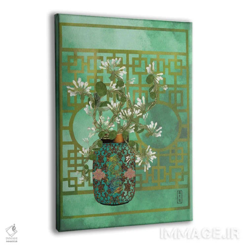 تابلو اژدهای یاس اثر آنتونی ون لم - نمای پرسپکتیو محصول