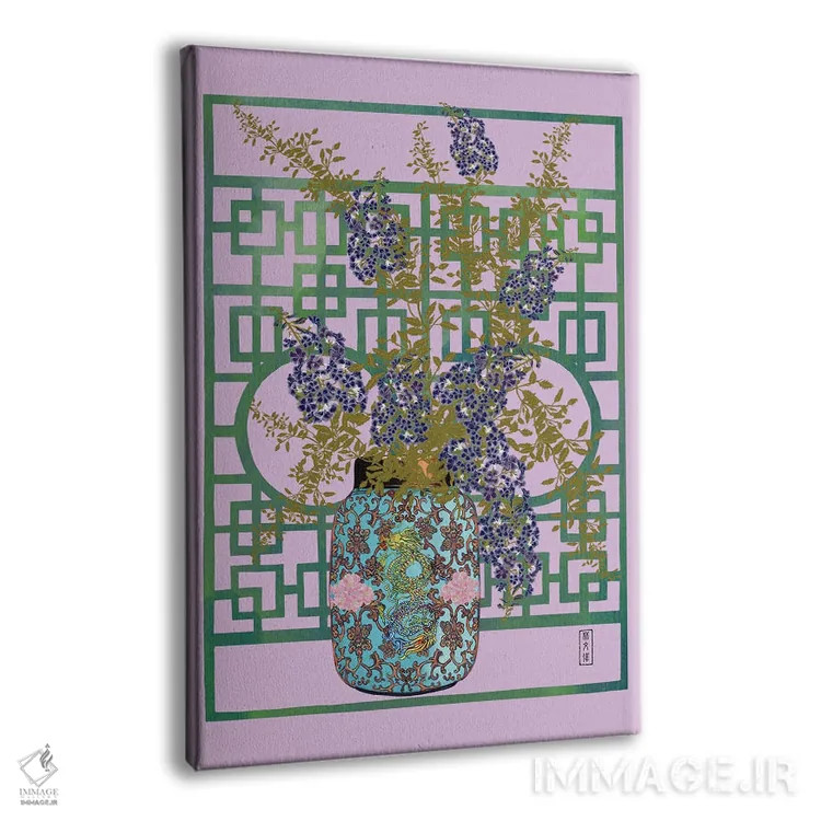 تابلو خاطرات شیرین اثر آنتونی ون لم - نمای پرسپکتیو محصول