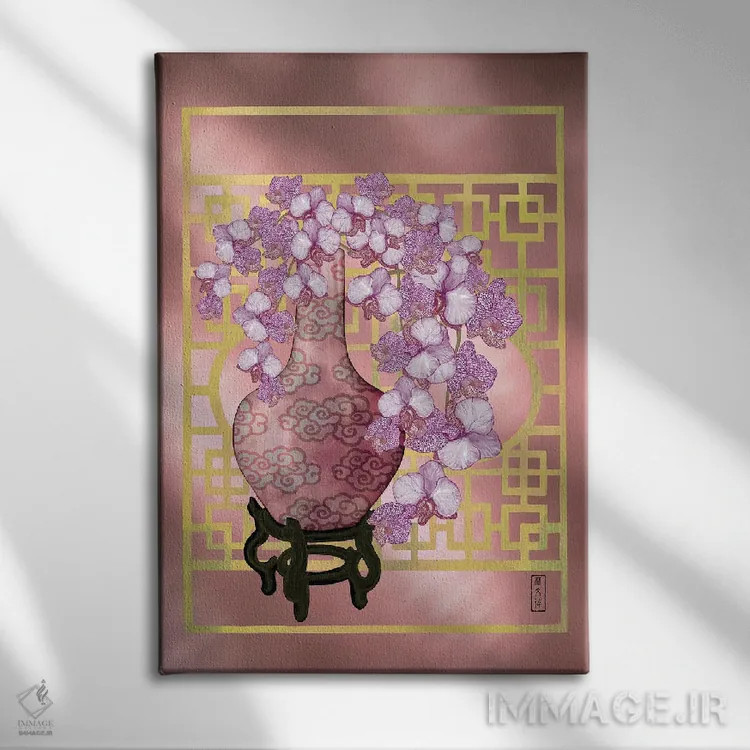 تابلو به سلامتی، شانس خوب و کامیابی اثر آنتونی ون لم - نمای روبهرو روی دیوار