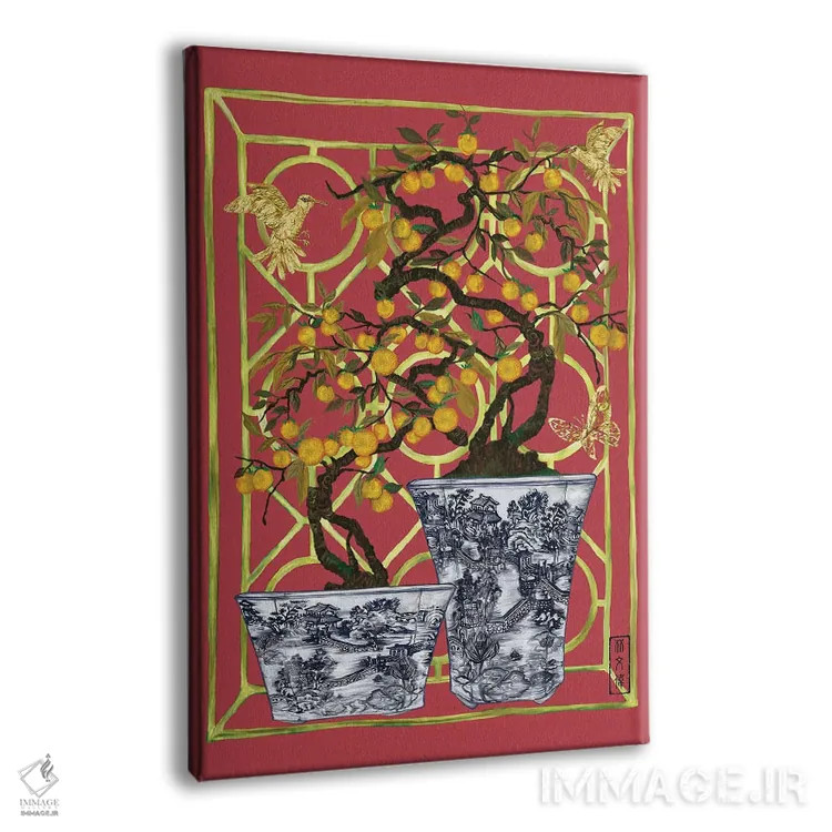 تابلو حس مرکباتی اثر آنتونی ون لم - نمای پرسپکتیو محصول