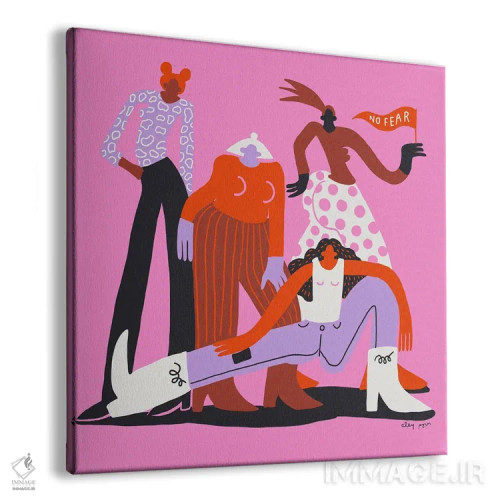 تابلو با هم قویتر اثر الی وایلد - نمای پرسپکتیو محصول