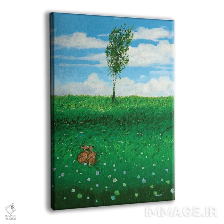 تابلو در حرکت اثر اگنیشکا تورک - نمای پرسپکتیو محصول