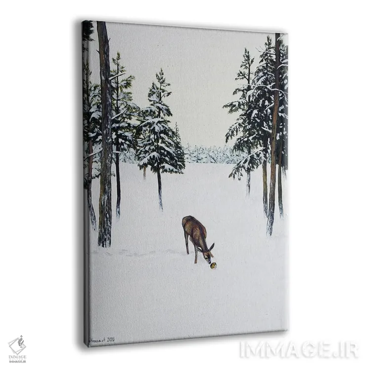 تابلو یافتهشده اثر اگنیشکا تورک - نمای پرسپکتیو محصول