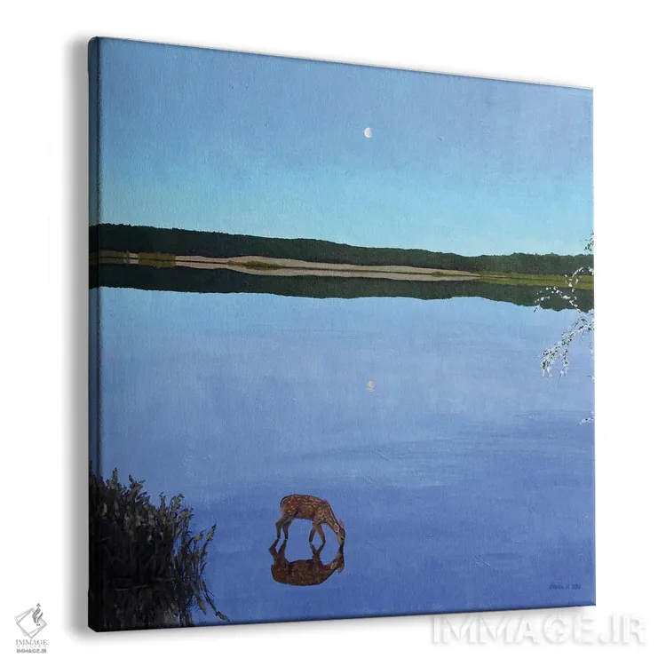 تابلو در انعکاس اثر اگنیشکا تورک - نمای پرسپکتیو محصول