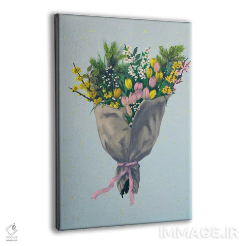 تابلو گل برای کسی خاص II اثر اگنیشکا تورک - نمای پرسپکتیو محصول