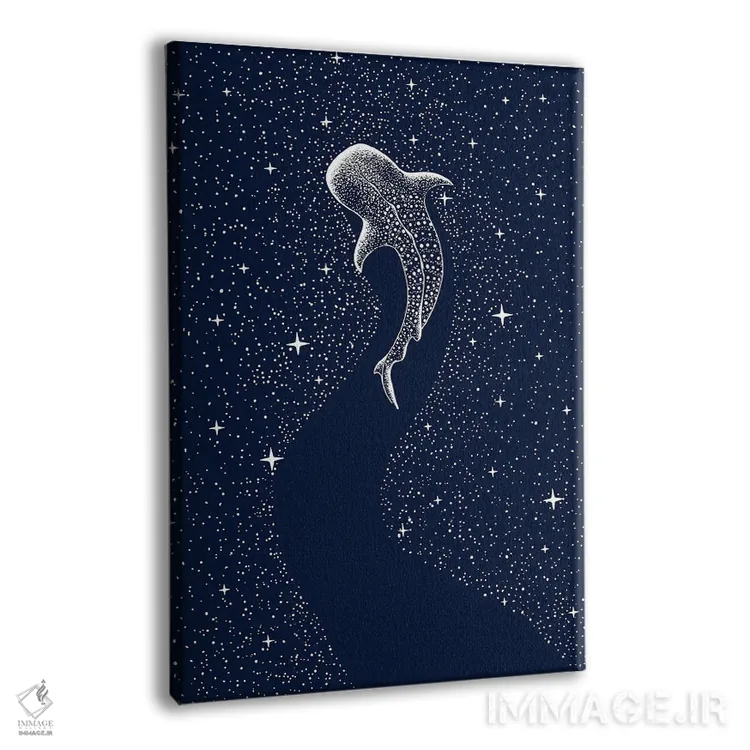 تابلو ستارهخوار اثر علیرضا چاکر - نمای پرسپکتیو محصول