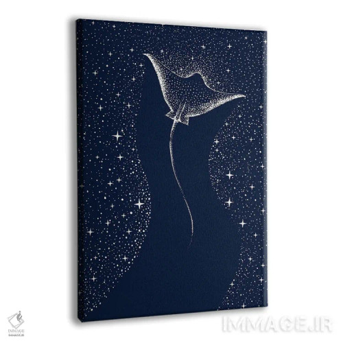 تابلو گردآورندهٔ ستاره اثر علیرضا چاکر - نمای پرسپکتیو محصول