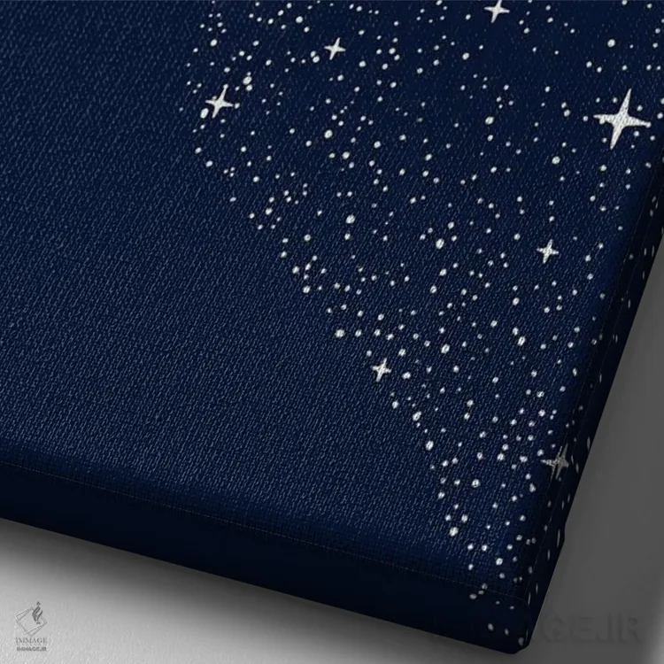 تابلو ستارهخوار اثر علیرضا چاکر - نمای نزدیک بافت بوم