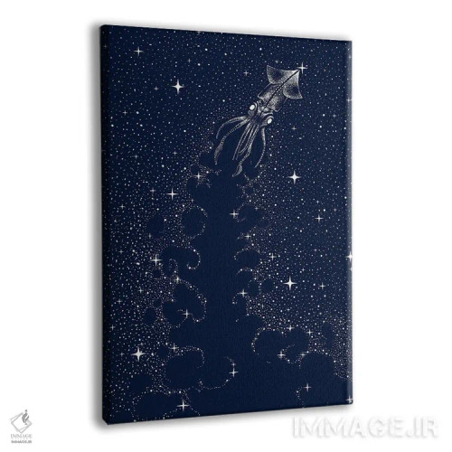 تابلو جوهرپاش ستارهای اثر علیرضا چاکر - نمای پرسپکتیو محصول