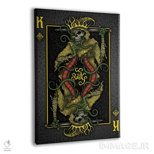 تابلو پادشاه زرد خودکشی اثر آژمودای - نمای پرسپکتیو محصول