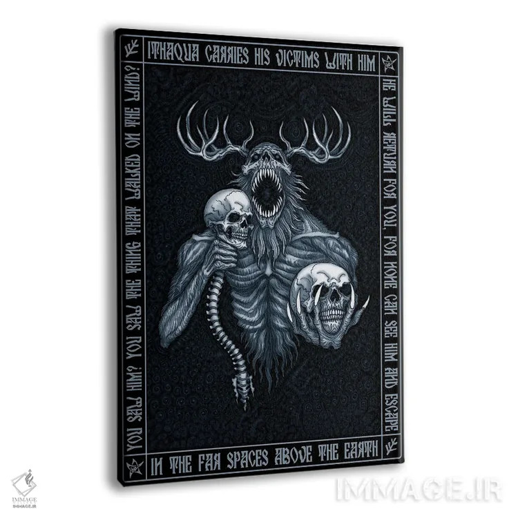 تابلو آیکون ایتاکوا اثر آژمودای - نمای پرسپکتیو محصول